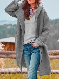 Amelia | Cozy And Versatile Hooded Padded Teddy Jacket
