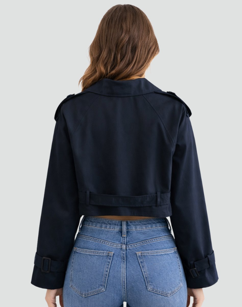 Ava | Trench corto elegante e raffinato