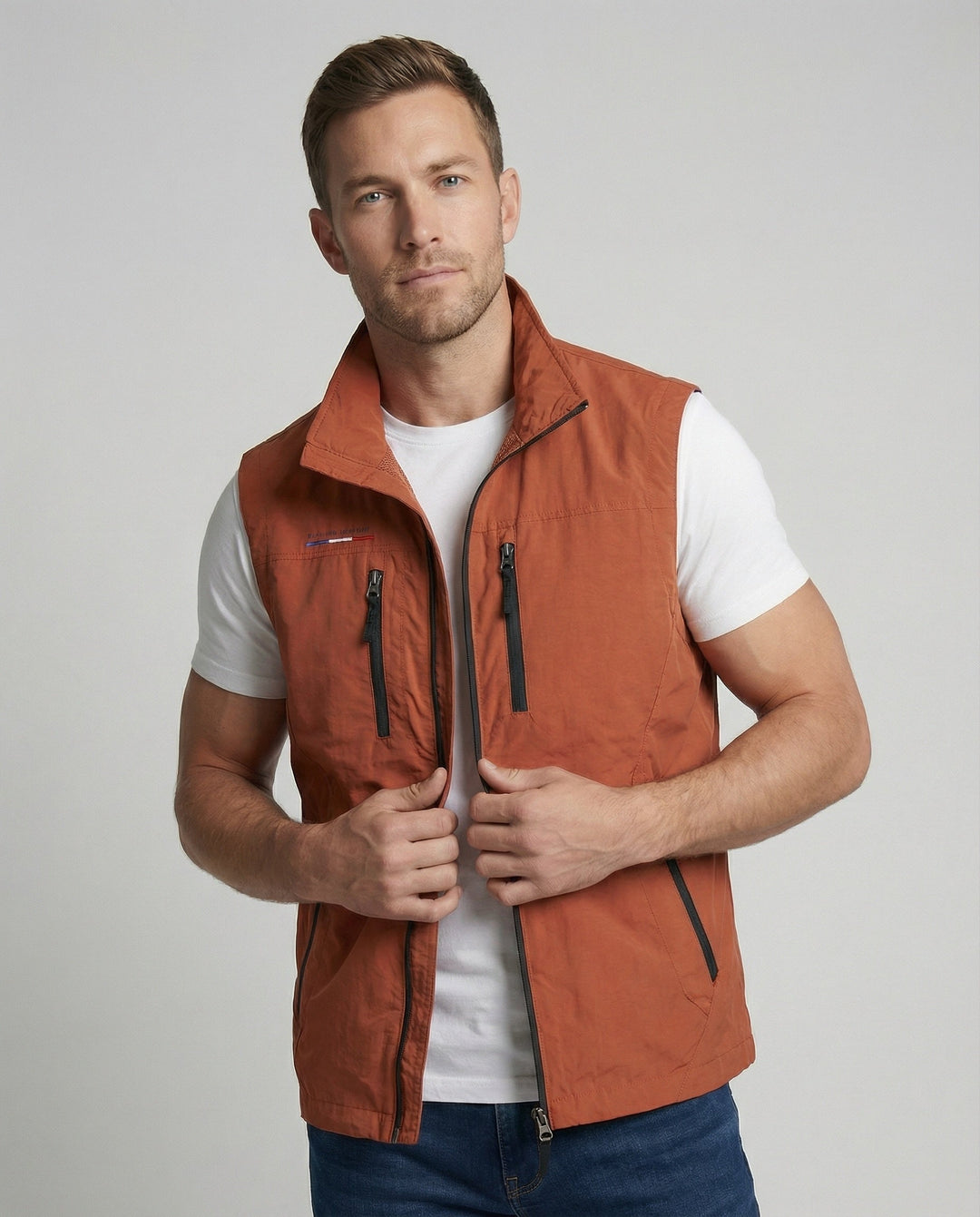 Asher | Gilet d’extérieur décontracté, léger et polyvalent