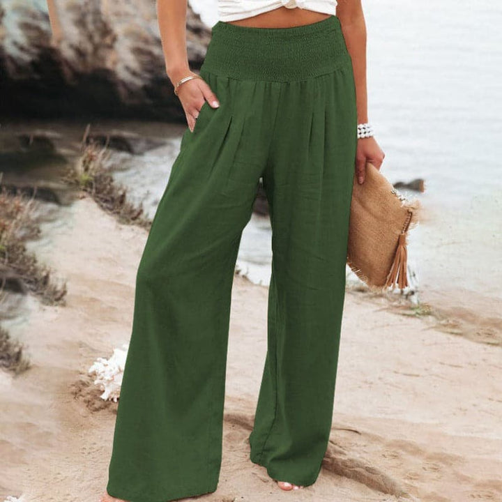 Olivia | Pantaloni estivi chic e versatili a gamba larga