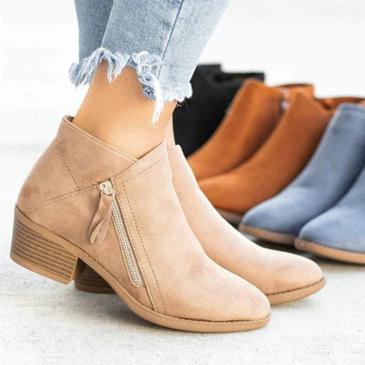 Seraphina | Stivaletti eleganti e confortevoli con tacco basso