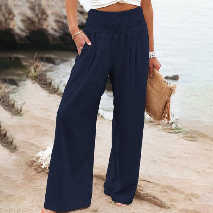 Olivia | Pantaloni estivi chic e versatili a gamba larga