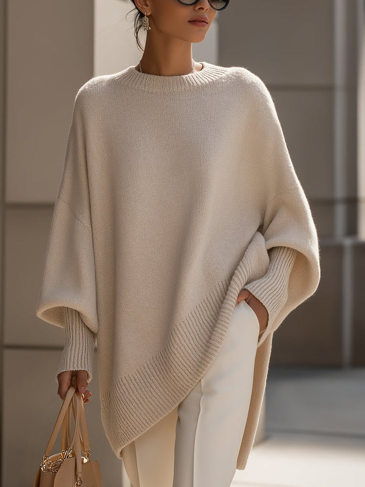 Charlotte | Oversized Sweater – Stylish Batwing Design for Women
