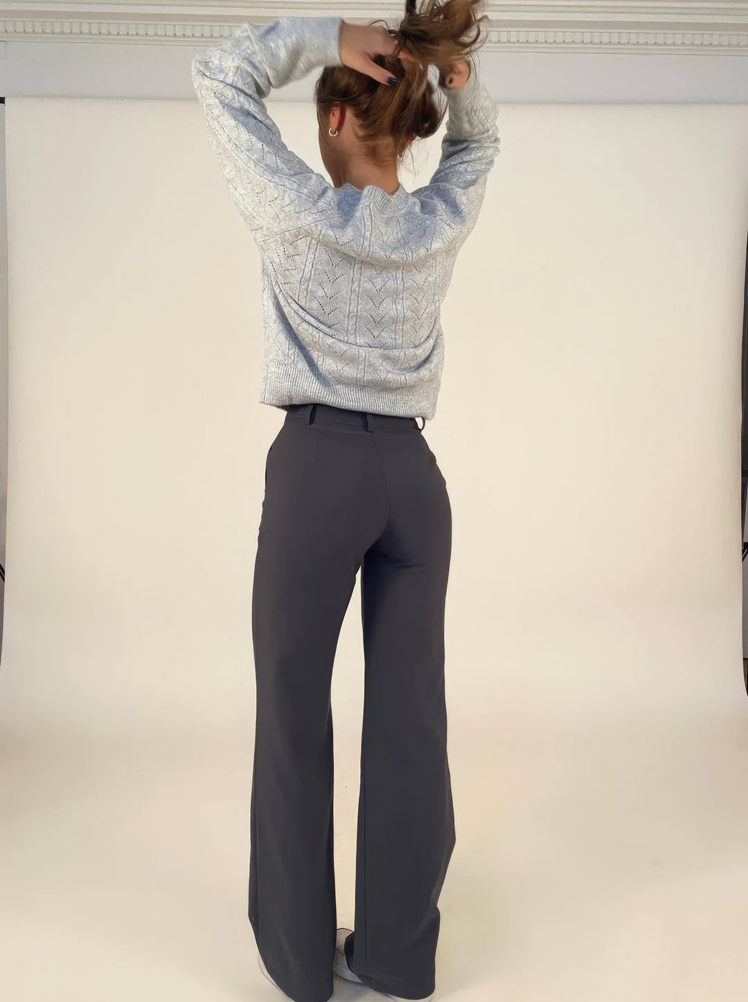 Emma | Pantaloni da tutti i giorni senza tempo e dalla vestibilità rilassata a gamba larga