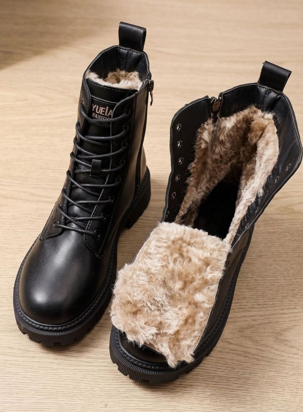 Elfriede | Ankle Boots – Warm Fur-Lined Women’s Style