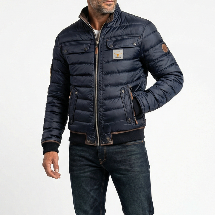 REMY | Quilted Jacket – Vintage-Inspired Comfort for Men