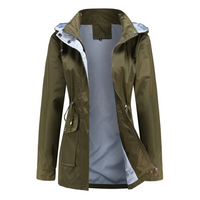 Mia | Trench lungo elegante e impermeabile