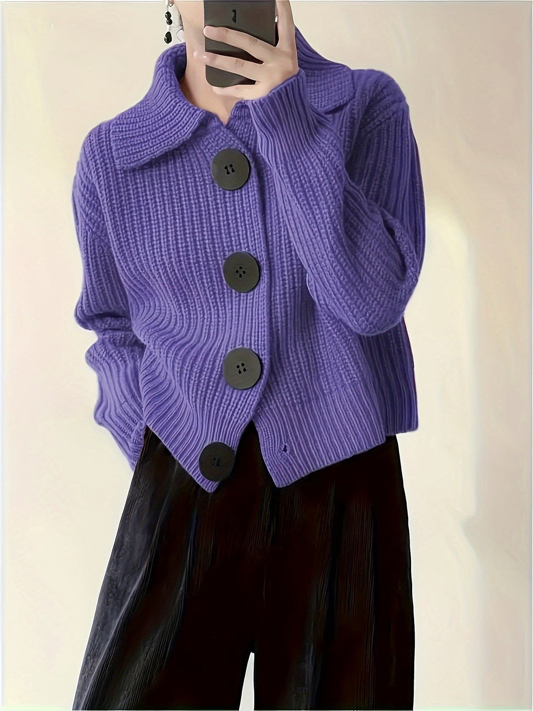 Eileen | Ribbed Knit Sweater for Women in Cozy Orange