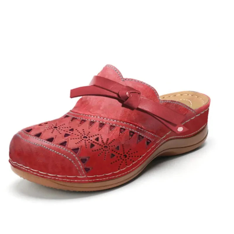 Wentworth & Rowe | Clogs – Backless Design with Knotted Strap