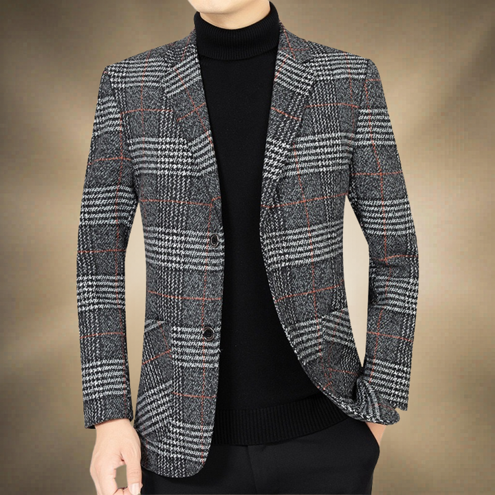 Horizon | Houndstooth Blazer for Men – Classic Heritage Style
