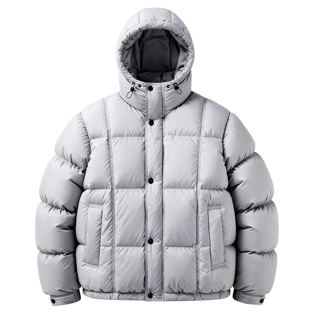 Haven | Hooded Down Puffer Jacket for Men – Casual Loose Fit