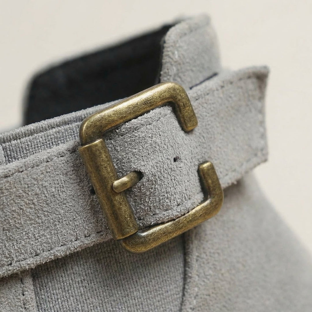 Solara | Slip On Low Heel Ankle Boots for Women