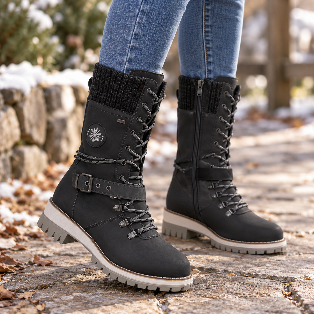 Snowlina | Knee-High Insulated Snow Boots for Women