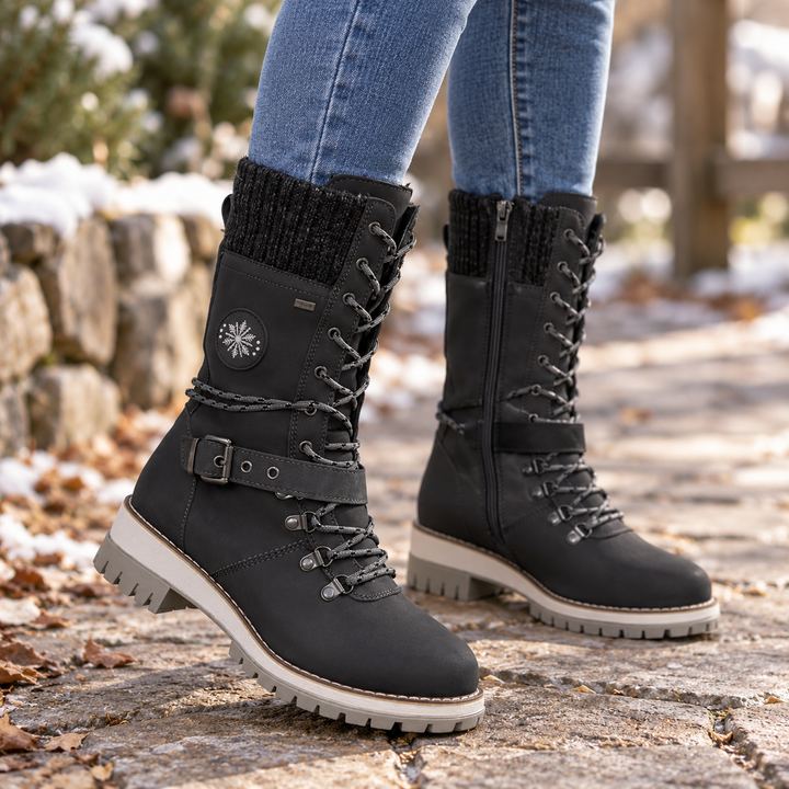 Snowlina | Knee-High Insulated Snow Boots for Women