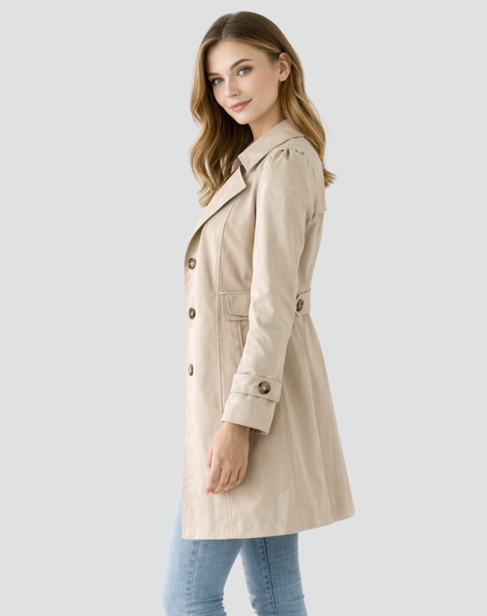 Charlotte | Trench coat senza tempo e classico