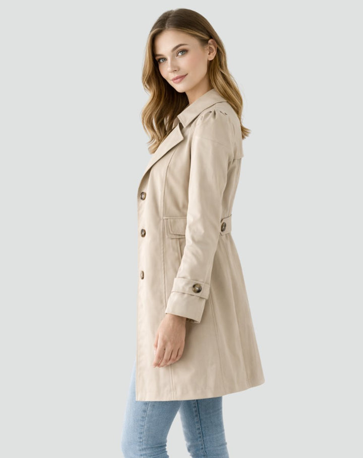 Charlotte | Trench coat senza tempo e classico