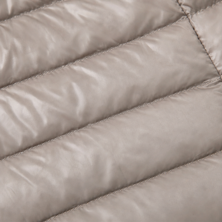 Veluna | Long Quilted Puffer Coat – Lightweight Warmth for Women