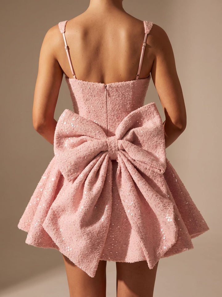 Victoria | Sequin Fit-and-Flare Christmas Party Dress – Bold Style for Women