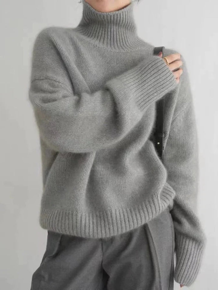 Isabella | Sweaters – Soft Cashmere Turtleneck for Women