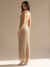 Laura | Radiant and Sophisticated Party Maxi Dress