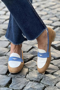 Emma | Moderne und stilvolle Loafer im Color-Blocking-Design