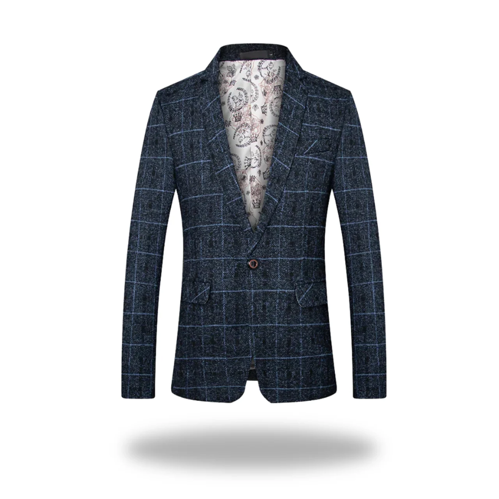 Marco | Blazer – Tailored-Fit Cotton-Polyester Design for Men