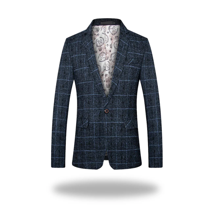 Marco | Blazer – Tailored-Fit Cotton-Polyester Design for Men