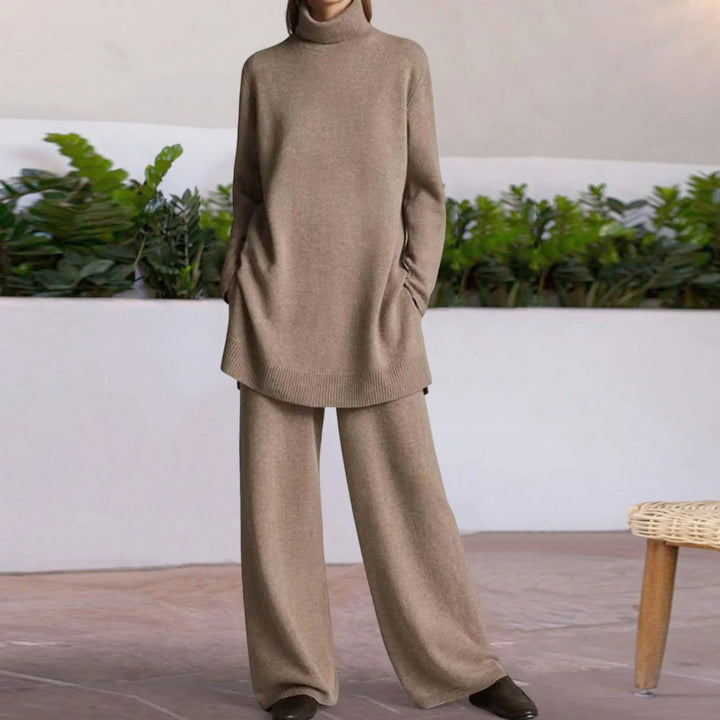 Flora | Completo comodo e contemporaneo in maglia a due pezzi