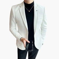 Marcus | Taillierter Wollmix-Blazer für Herren in moderner Passform