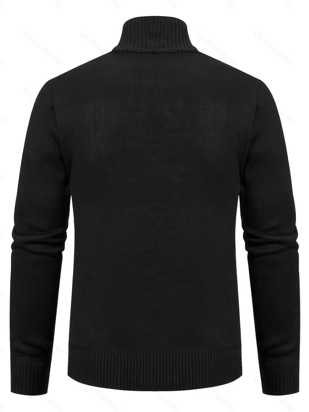 Walter | Full-Zip Cardigan – Textured Design for Men
