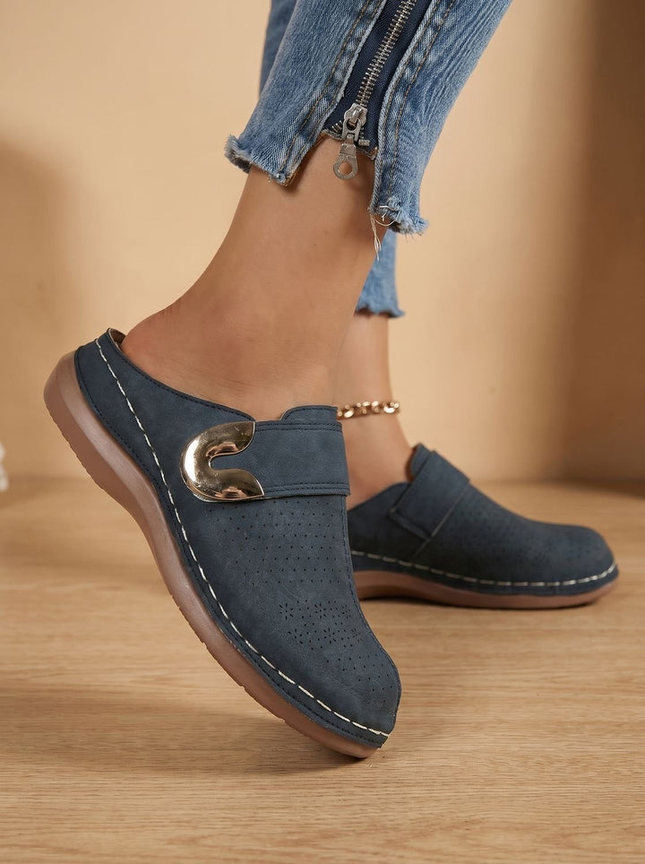 Emma | Orthopedic Mule Clogs – Adjustable Slip-On Style for Women