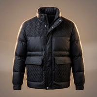 Harry | Elegant And Refined Quilted Duck Down Puffer Jacket