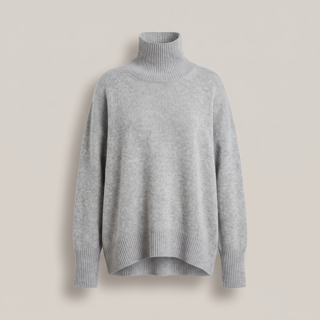 Aria | Oversized Turtleneck Sweater for Effortless Style