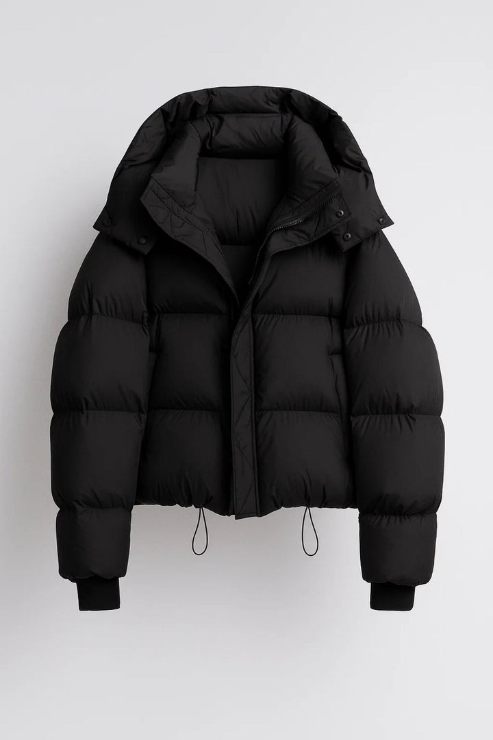 Nova | Oversized Puffer Jacket – Hooded Design for Women