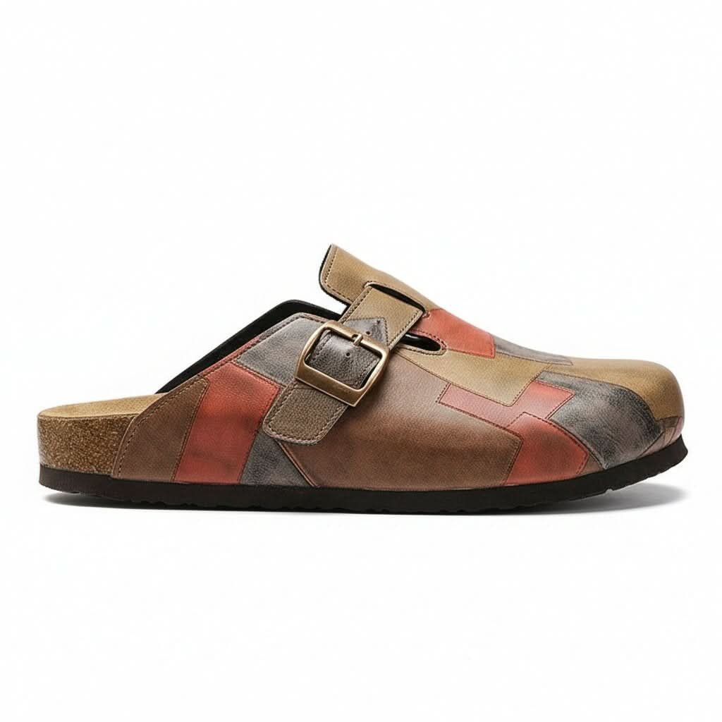 Bristol | Patchwork Clogs – Artisan Style for Everyday Comfort