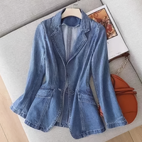 Maya | Blazer in denim casual ed elegante