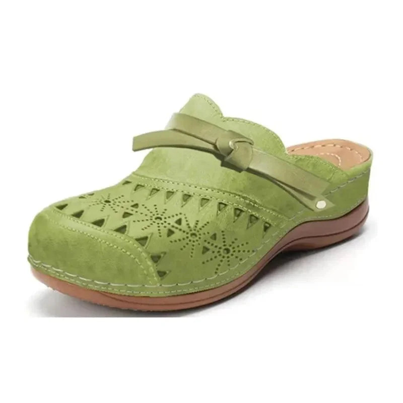 Wentworth & Rowe | Clogs – Backless Design with Knotted Strap