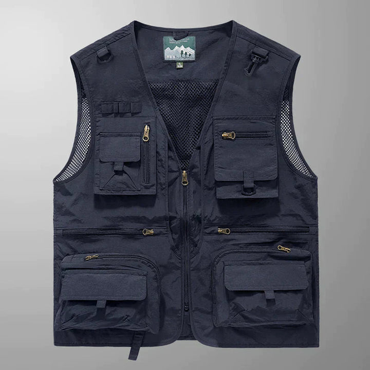 Logan | Gilet cargo da esterno resistente e funzionale