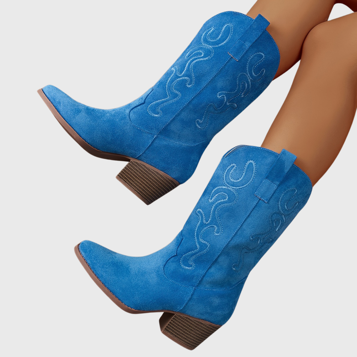 Sienna | Bottes de cowboy modernes et confortables à tige large