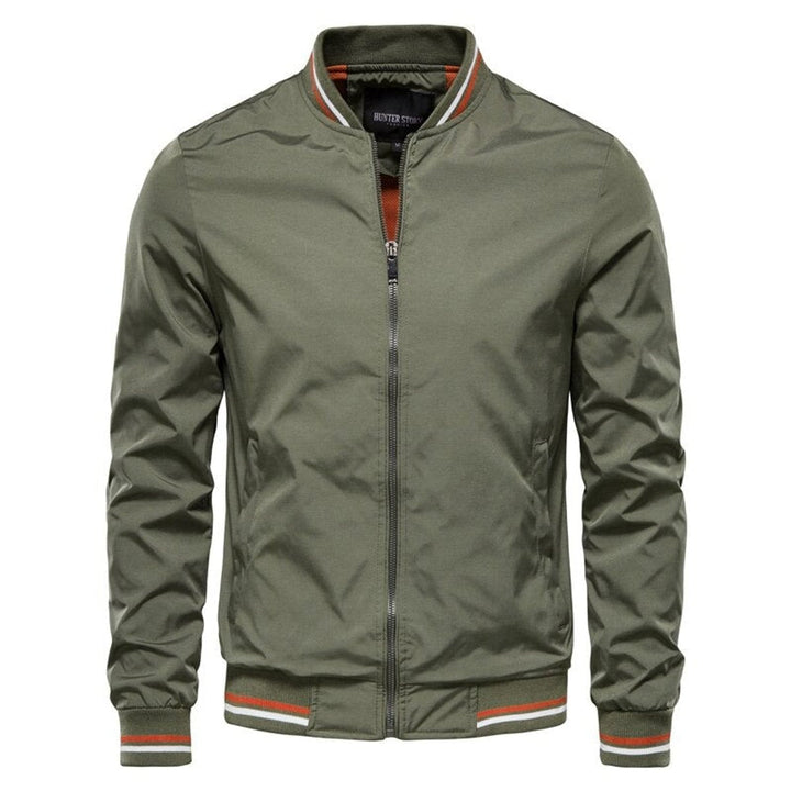 Arthur | Giacca bomber casual con coste a contrasto