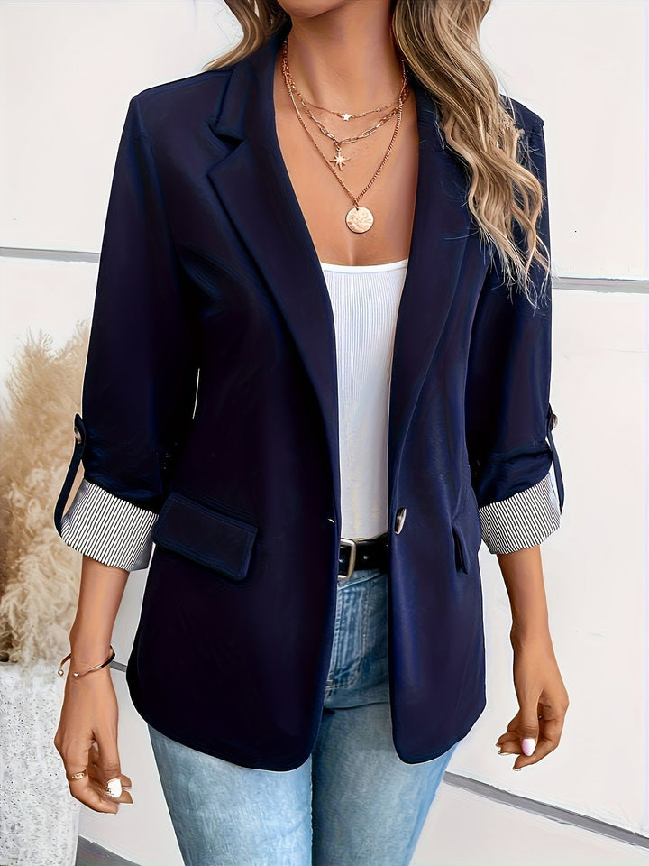 Clara | Blazer elegante e versatile con maniche arrotolabili