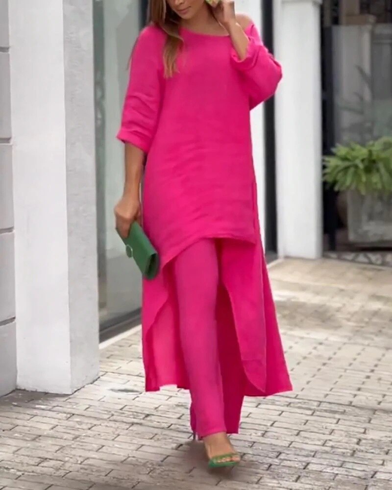 Lily | Comodo e traspirante completo estivo a due pezzi