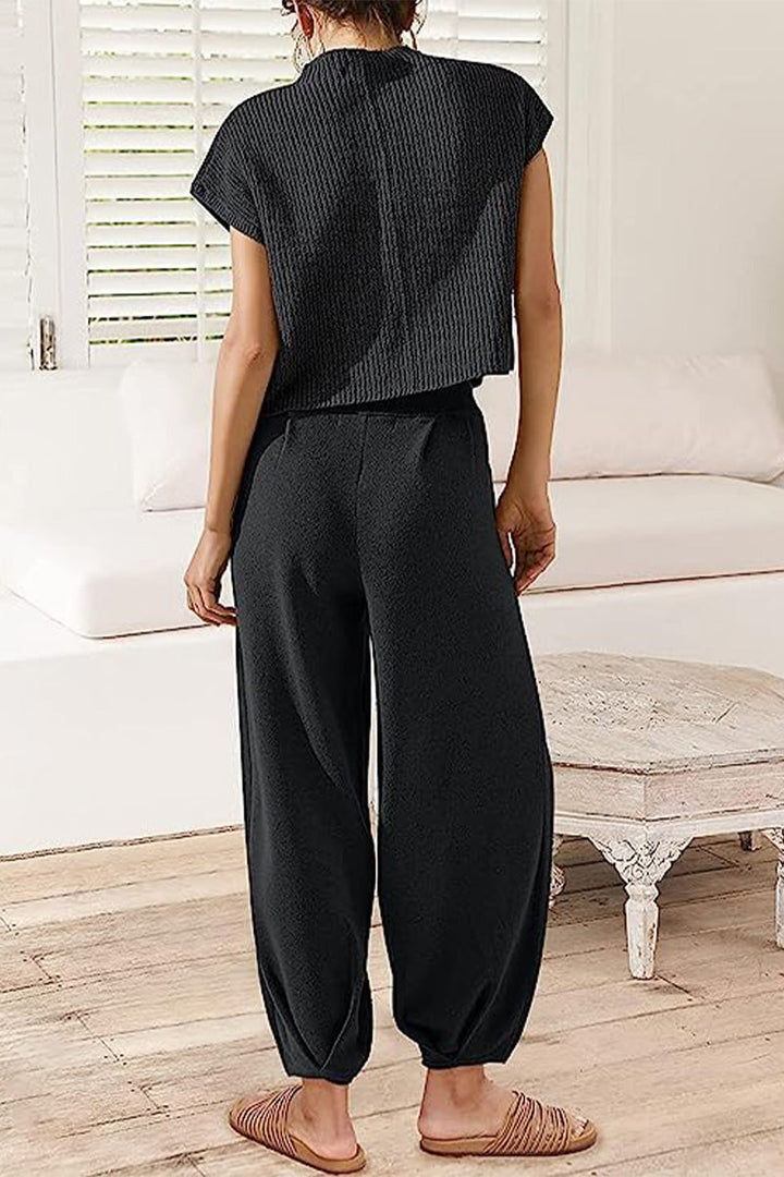 Hannah | Completo moderno e comodo in maglia di due pezzi