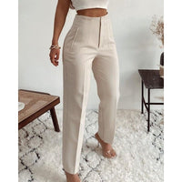 Avery | High-Waisted Relaxed Everyday Pants for Effortless Style