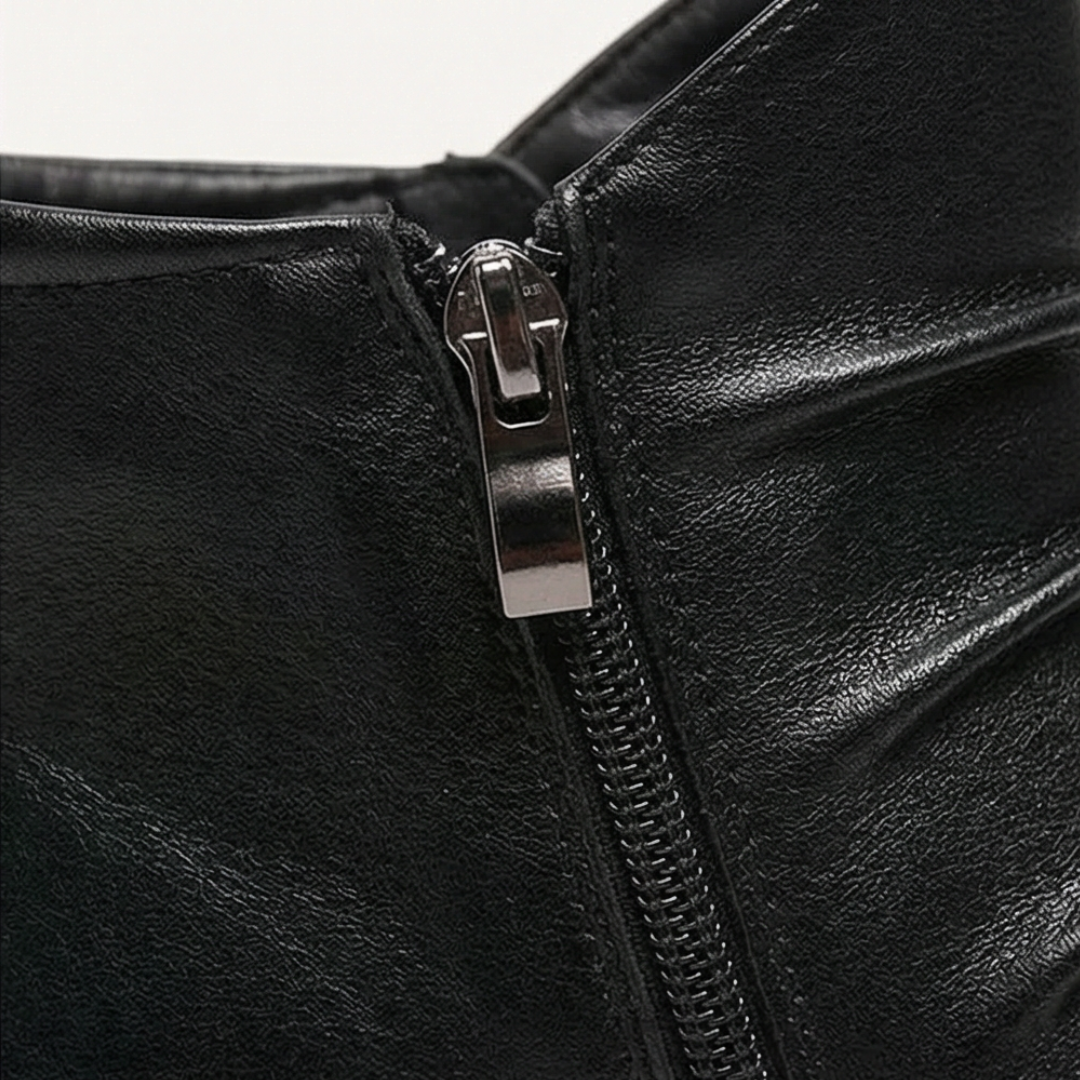 Cavalier | Two-Tone Ankle Boots for Women with Side Zipper