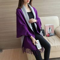 Ruby | Luxurious And Stylish Fringed Scarve