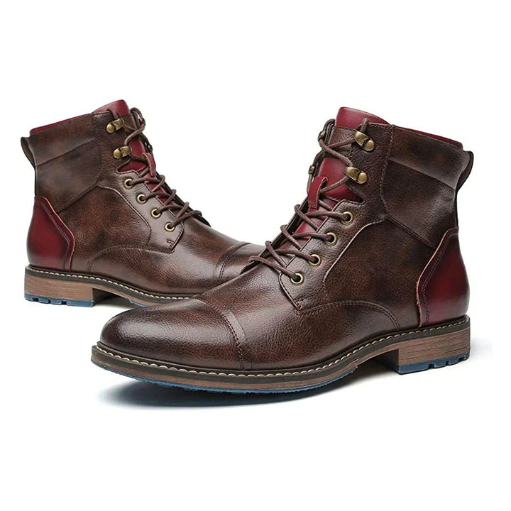 Nathan | Stivali Oxford da uomo in pelle, sofisticati e classici