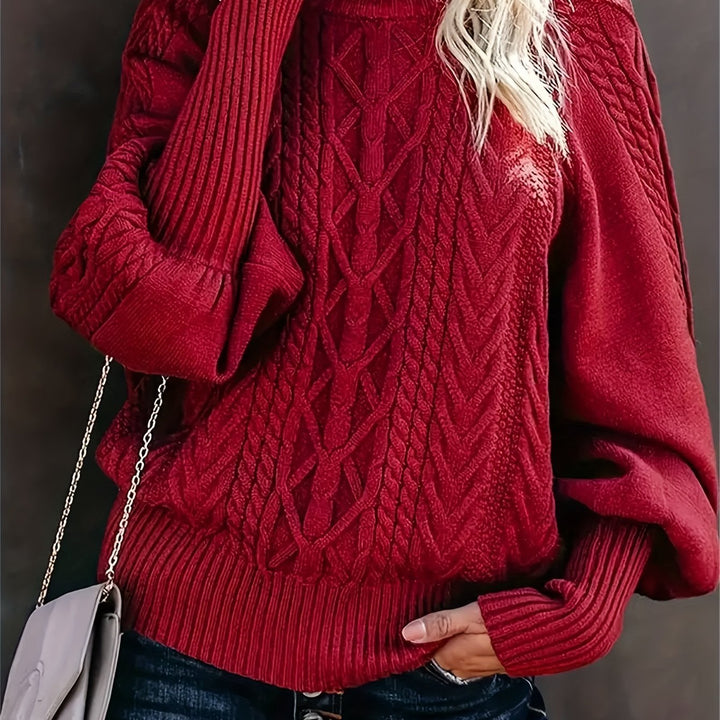 Wren | Cozy Cable-Knit Sweater – Effortless Style for Women