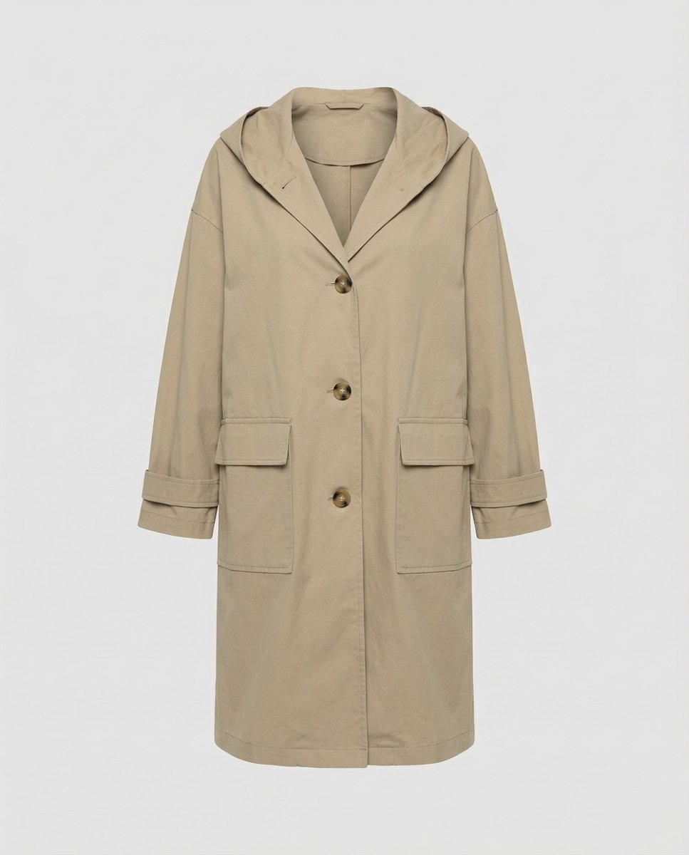 Zara | Giacca lunga classica ed elegante, resistente alle intemperie