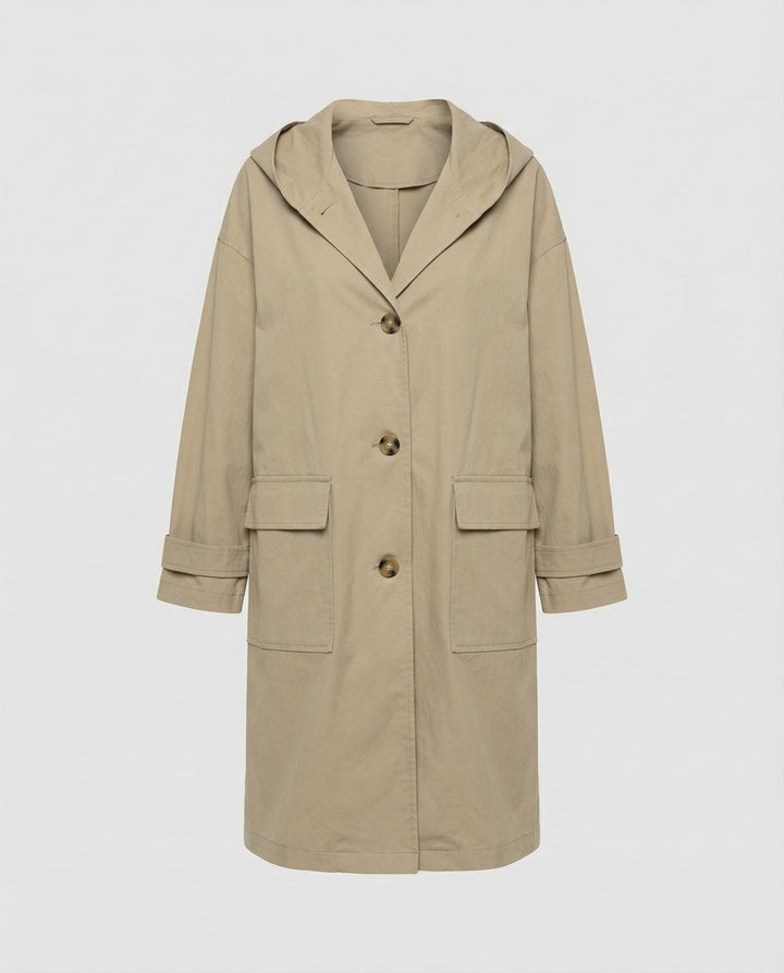 Zara | Giacca lunga classica ed elegante, resistente alle intemperie